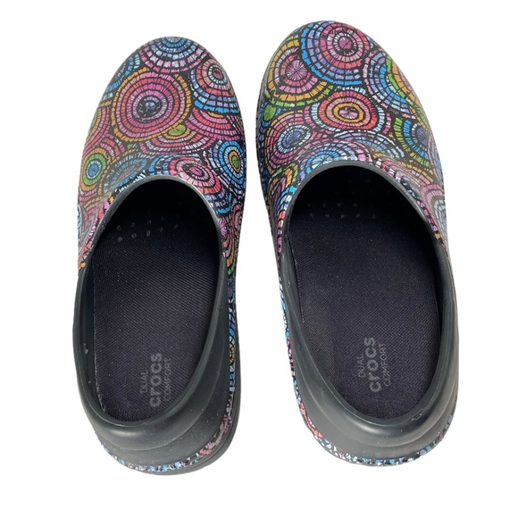 Crocs Neria Pro II At Work Clog Women's Size 8 Slip Resistant Shoes 205385 - Picture 8 of 16